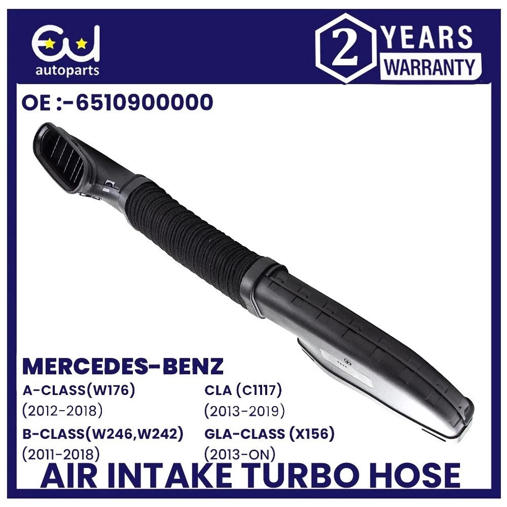 AIR INTAKE HOSE FOR MERCEDES BENZ MB CLA A CLASS 200 CDI W117 W176 A6510900000